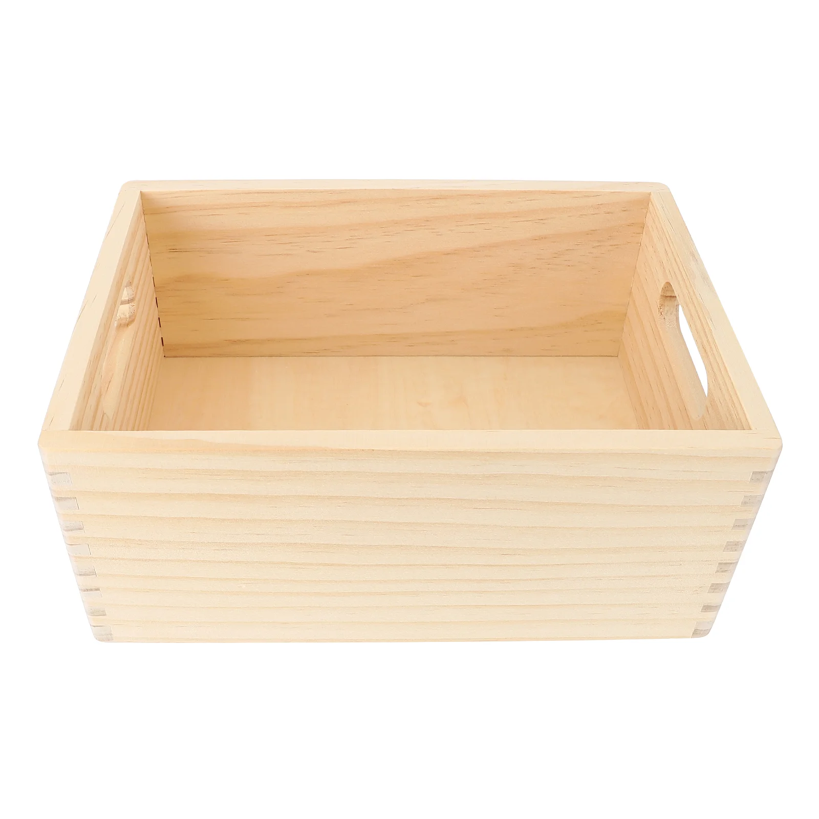 Juguetes cocina almacenamiento caja de madera organizador de dispositivos cognitivos estuche de imitación de fresa niños