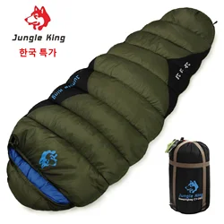 νκ΅ νΉκ° JUNGLE KING CY0903 Thickened Winter Cold Weather Waterproof Sleeping Bag Camping Hiking Supplies -8β Cotton Sleeping Bags