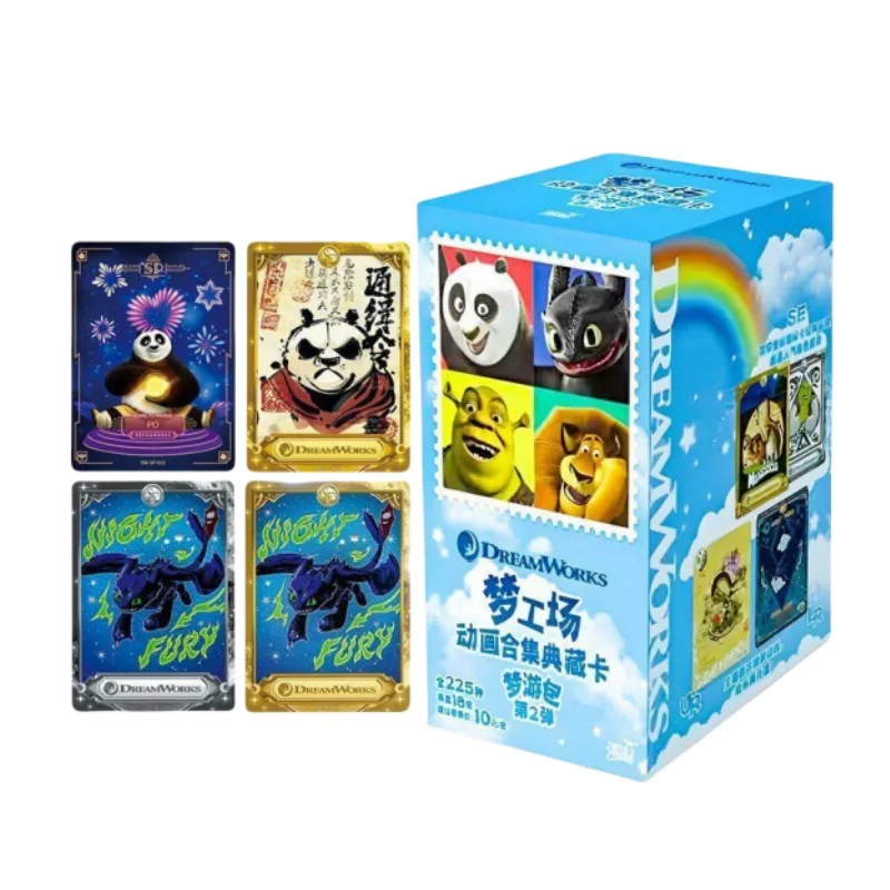 KAYOU Echte How To Train Your Dragon-kaarten Train Dragon Expert Rider Pack Tandeloze Anime-collectiekaart Blind Box Toy Gift