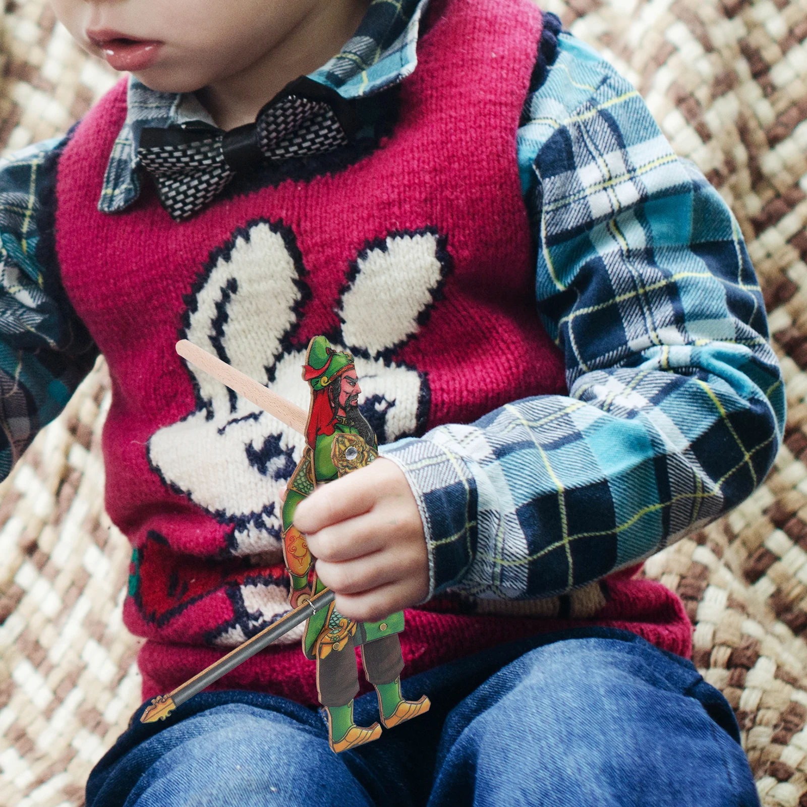 

Chinese Shadow Diy Kit Traditional String Puppets For Kids Educational Play Theater Props Handmade