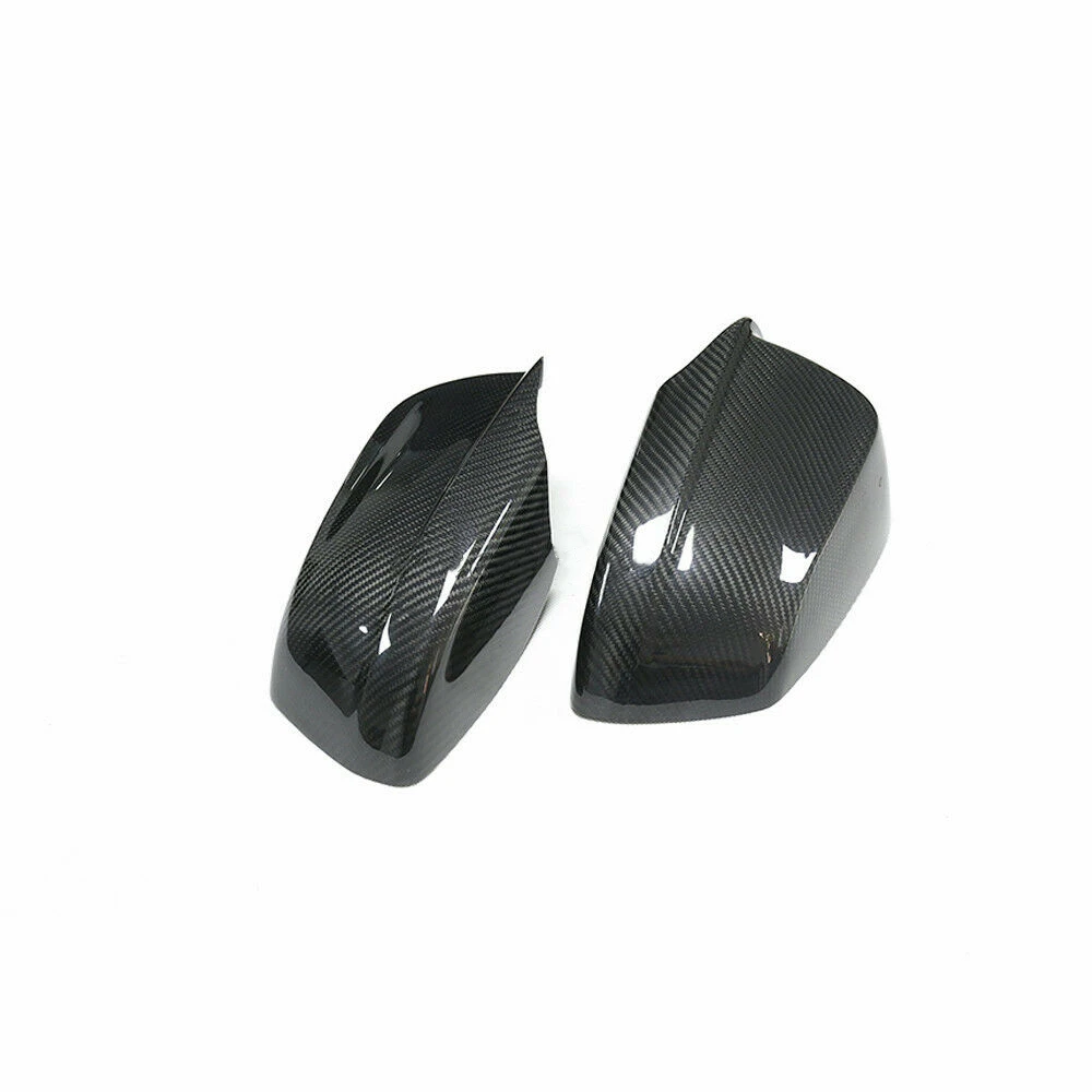 

Car Exterior Rear View Mirror Cover Cap Rearview Shell Add On For BMW 5 Series 2010-2013