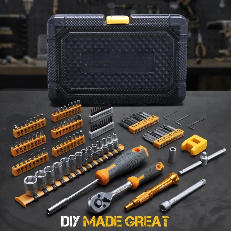 68 Pieces Hand Tool…