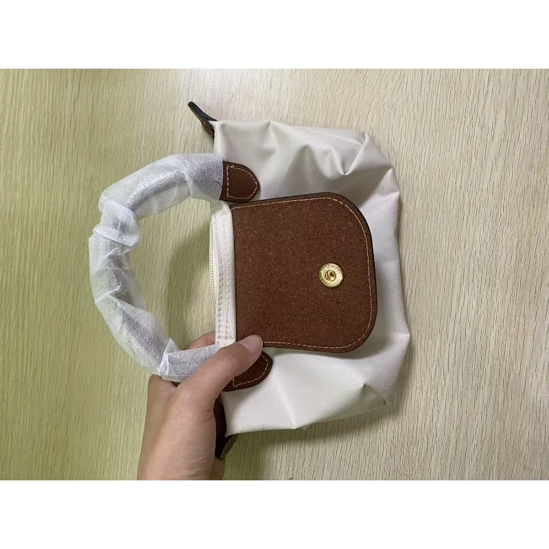 2026 Autumn New Style Women's Handbag, Nylon Messenger Bag, Adjustable Multi-function Shoulder Strap, Mini Dumpling Bag Y2K