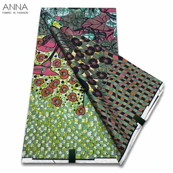 Grand Super 100% Cotton African Wax Fabric High Quality Ankara Wax Print Fabric 6yards Women Fabric For Sewing VLS-54