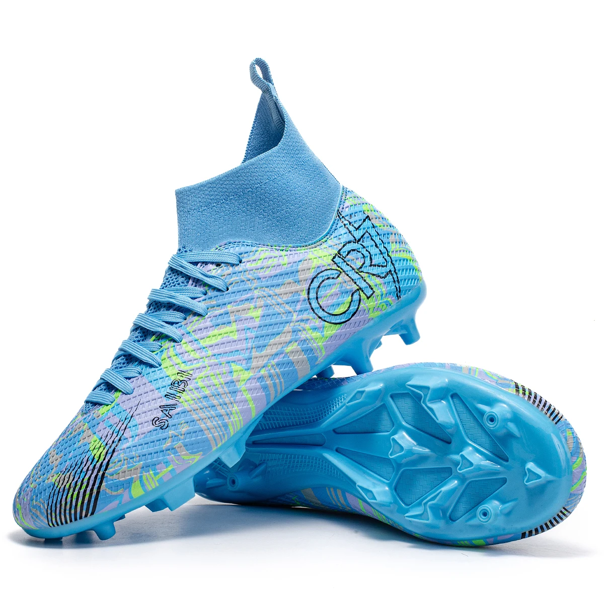 

Футбольные бутсы для взрослых унисекс для улицы в помещении, искусственная трава с длинными короткими шпильками, футбольные бутсы, кроссовки, противоскользящая колонна