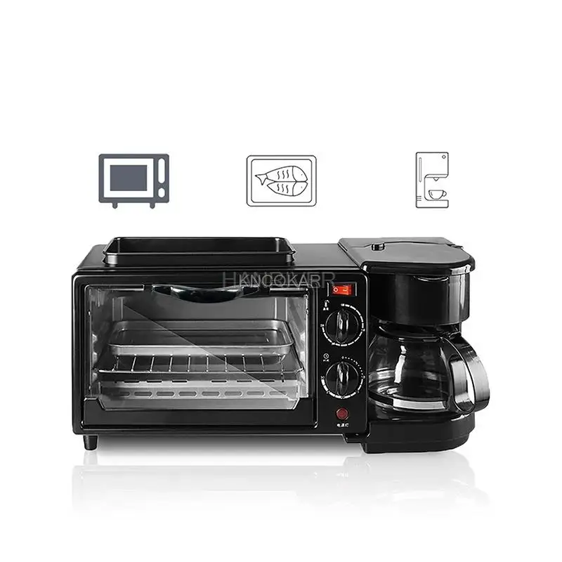 Multi-Function Electric Oven Three-In-One Breakfast Machine Drip Coffee Home Bread Sandwich Toaster Home Breakfast Machine