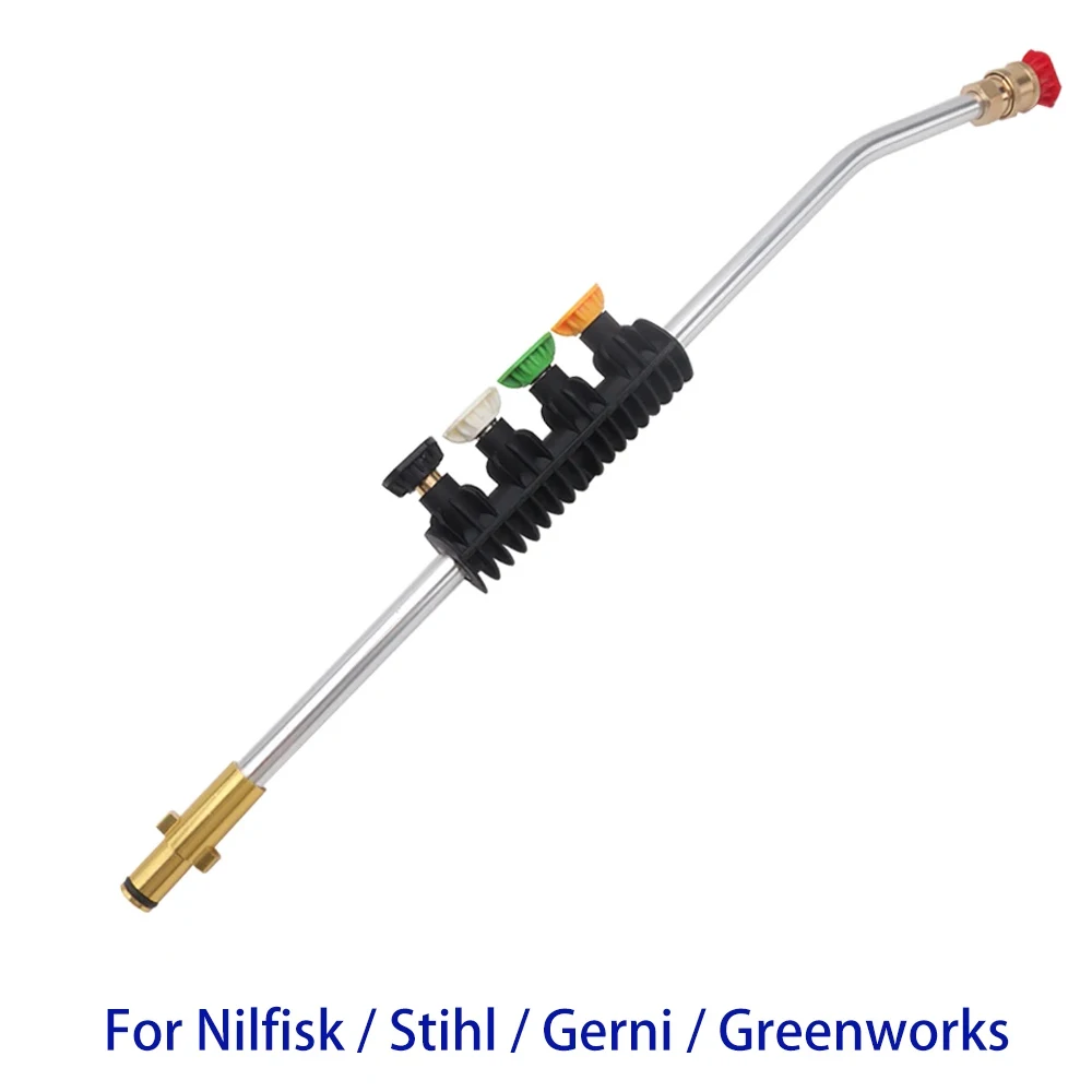 

Pressure Washer Jet Lance Spear Nozzle Car Washer Spray Lance Rotating Turbo Nozzle for Nilfisk STIHL Calm Husqvarna Greenworks