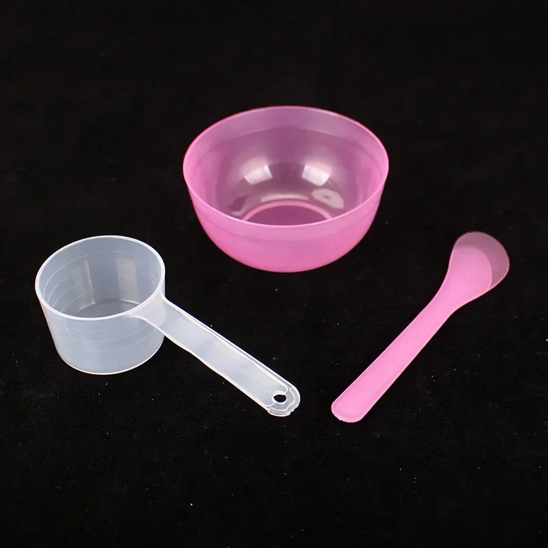 Strumenti di bellezza fai-da-te Spazzola per maschera per la cura della pelle 3 pezzi / set Spazzola per il viso Maschera Ciotola Cucchiaio Set Strumenti di miscelazione Miscelazione Strumenti cosmetici di bellezza