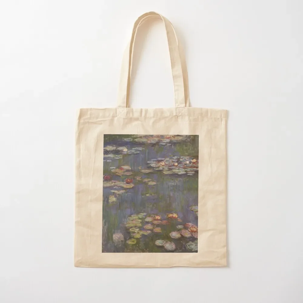 

Water Lilies (1916) - Claude Monet Tote Bag bag luxury women shopper bags for women Gift bag