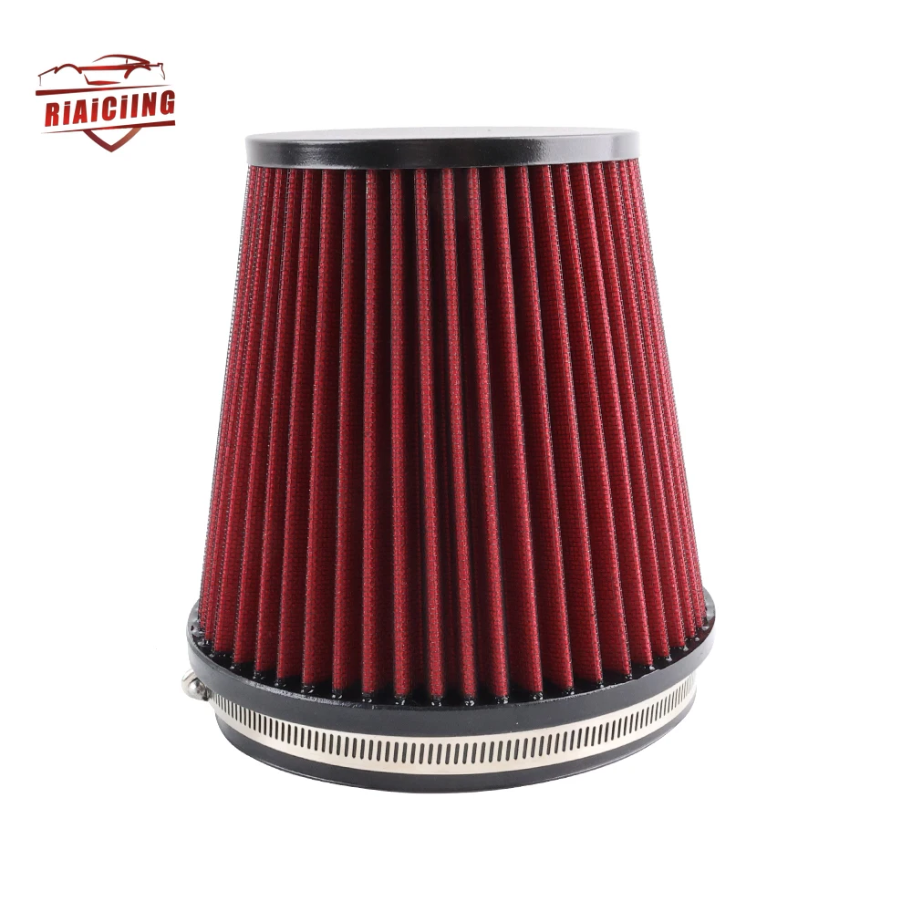 RED 2012-2014 Ford F150 3.5 V6 EcoBoost Heat Shield Cold Air Intake Kit +Filter Automobiles Accessories Engine Air Intake System