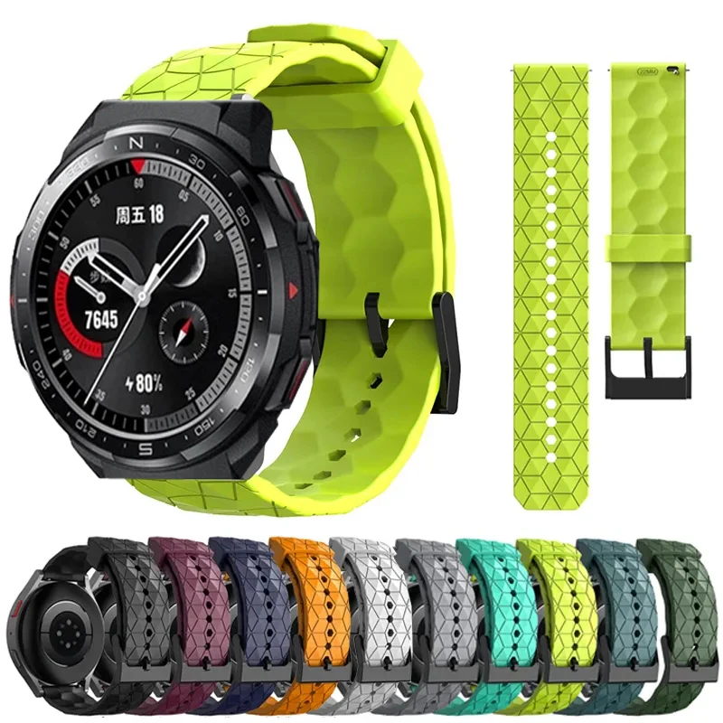 

22mm Watchband for HONOR Watch GS Pro Swim Strap Smart Watch Silicone Soft Breathable Sports Bracele