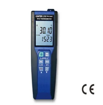 New ArrivalCENTER375 Thermal Resistance Thermometer CENTER375 Backlit LCD Display Data Hold Accurate Measurement