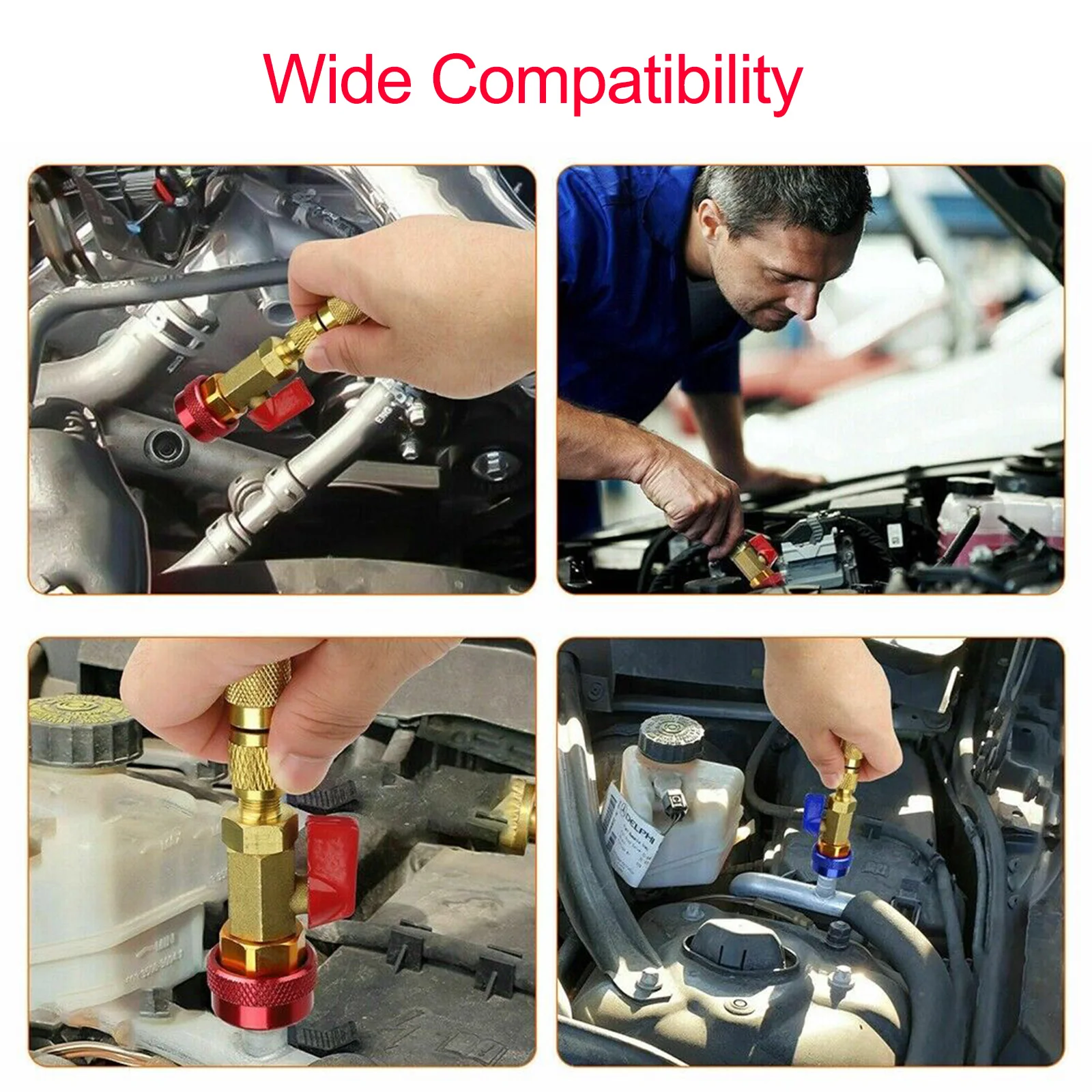 

AC Systems Car Air Condition Repair Valve Core Remover Installer Car Air Condition Repair Disassembly Installation Tool