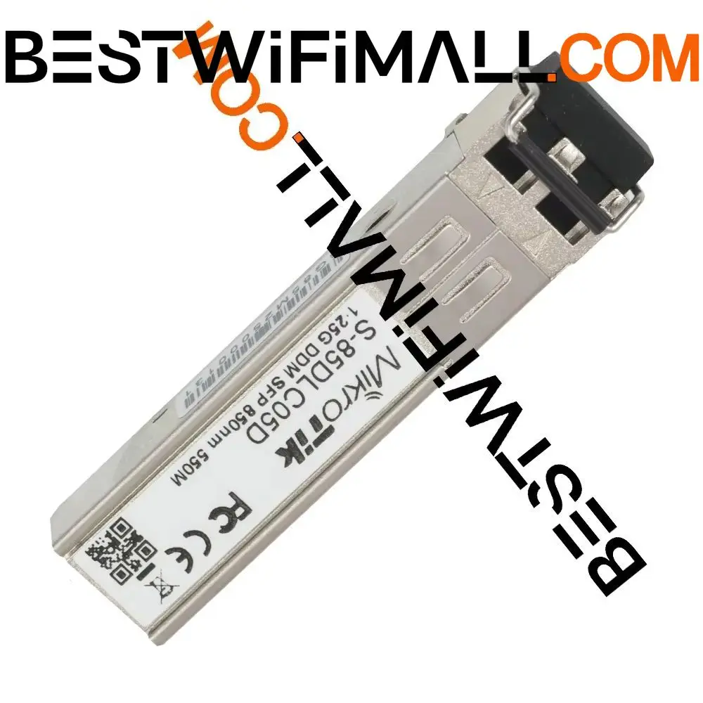 

Модуль SFP MikroTik 1.25G S-85DLC05D, 550 м, 850 нм, с двумя разъемами LC, многомодовое оптоволоконное соединение, 1 шт.
