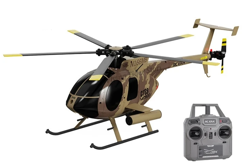 Helicopter TUSK MD500 Dual Brushless Simulation Model 6-Axis Gyro Simulation Model Toys