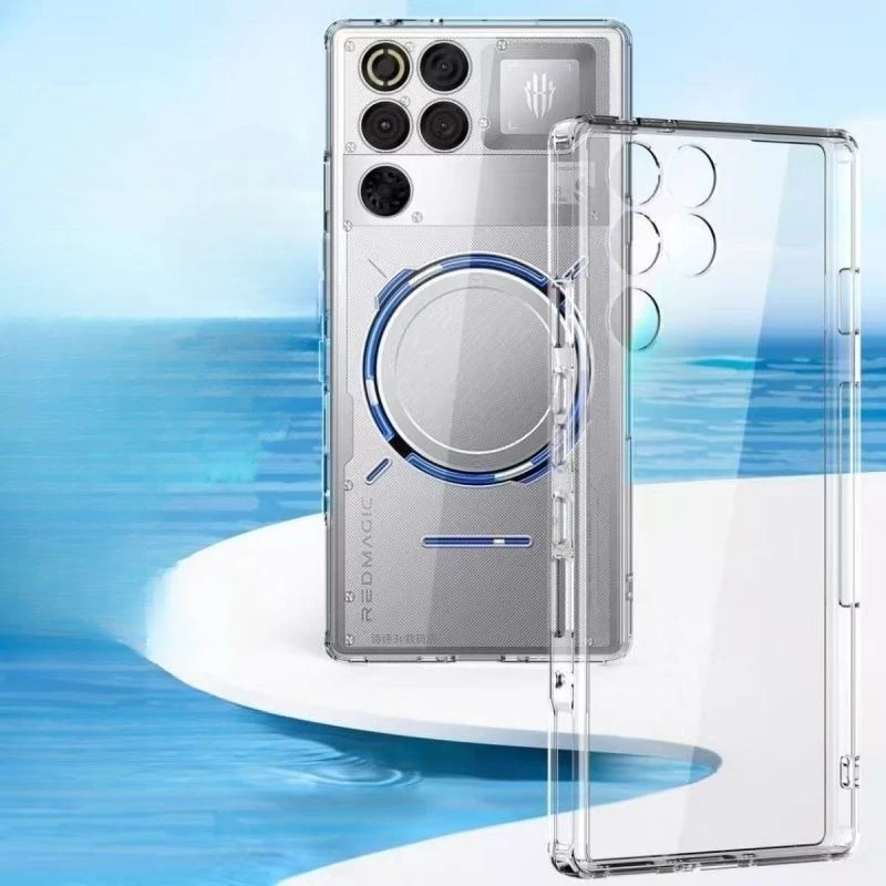 

Для ZTE Nubia Redmagic 11 Pro + мягкий ультратонкий прозрачный чехол из ТПУ для Red Magic 11ProPlus 11pro, силиконовые чехлы, задняя крышка, чехол