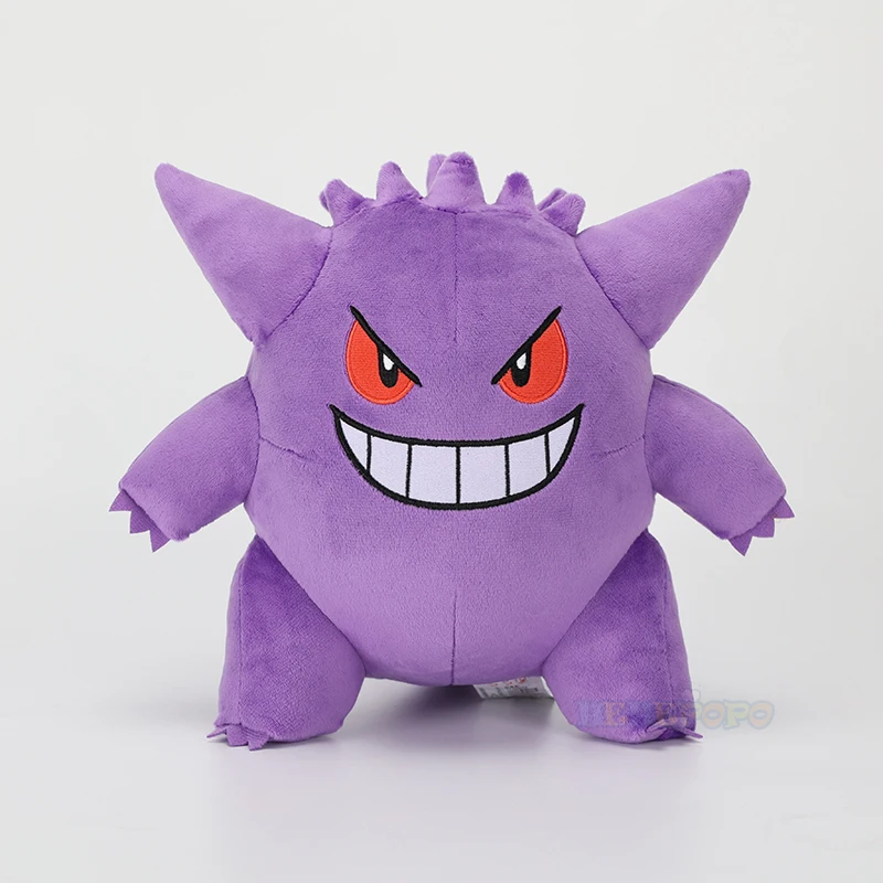 Original New Gengar Stuffed Animals Toy Pokemon Peluche 24cm Pokemon Toy Cute Cartoon Pikachu Plush Doll Soft Doll