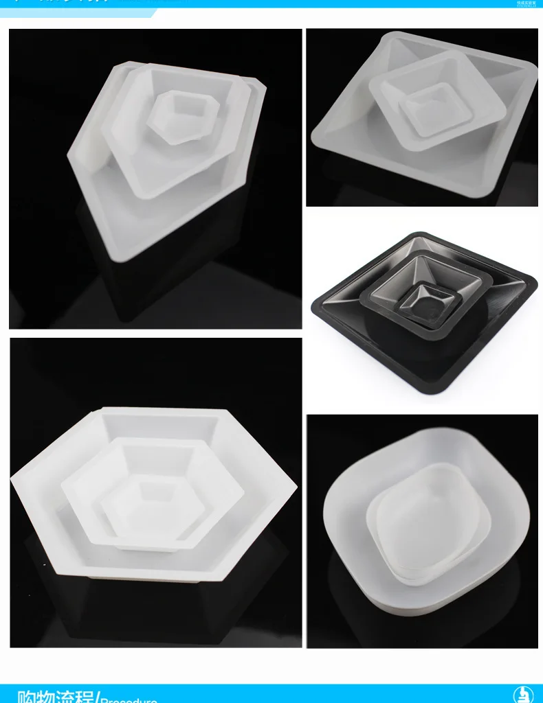 

20Pcs Lab Weighing Boats Durable Plastic Reusable Powder Liquid Measuring Dishes for Chemistry Lab Work Weighing Bowls
