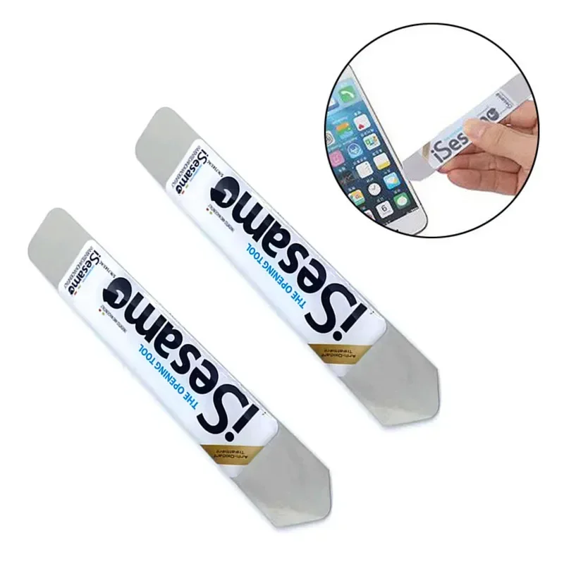 2 Stück/5 Stück Edelstahl-Öffnungswerkzeuge – weicher, dünner Pry Spudger für Samsung, iPhone, iPad-Bildschirm und Akku