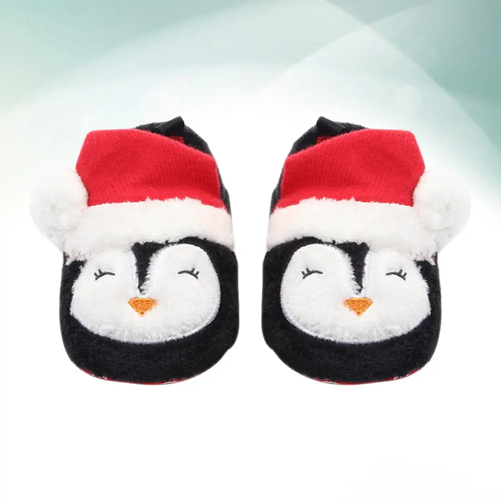 1Pair Baby Socks Shoes for Newborns High-Quality Fabric Gentle on Skin Cute Stylish Design Easy on Off Non-Slip Sole Prewalker