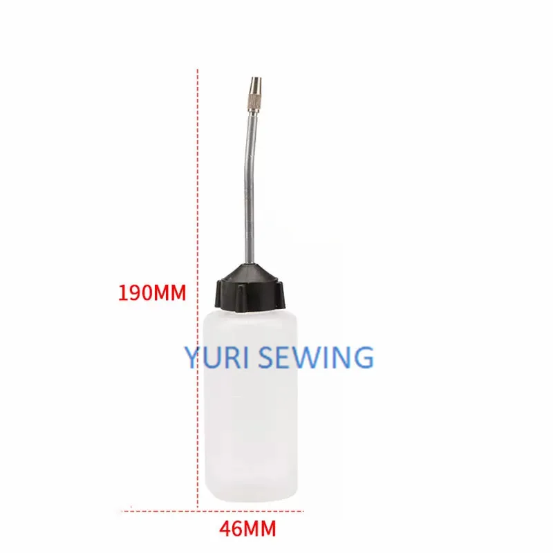 P010 B Iron Nozzle 120ML Plastic Pot Iron Head Oil Pot Plastic Empty Oil Box Sewing Machine Accessories New Household Products