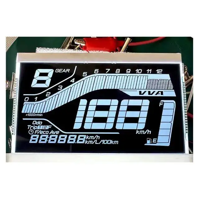 Shenzhen Factory Custom LCD Screen Segment Display Monochrome Small Size Open Mold Service