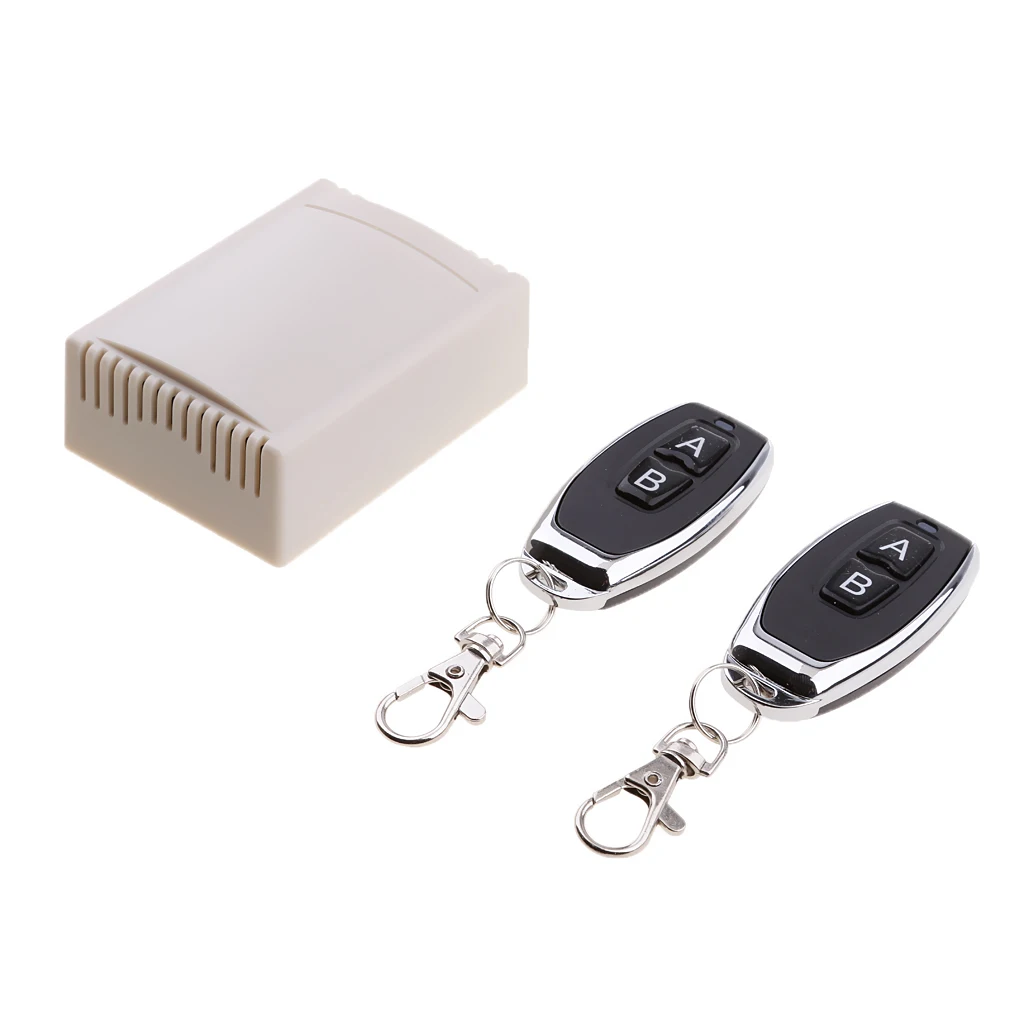 DC12V 315MHz التتابع التبديل عن بعد استقبال الستار المحمولة + 2