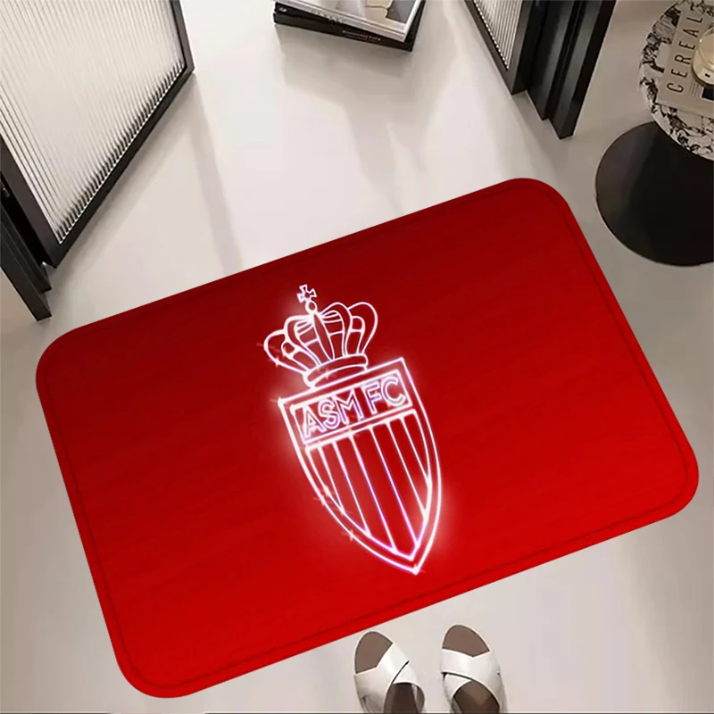 Bedside Rug Floor football Mat Living Room Rugs Foot Carpets Entrance Doormat Anti Slip Kitchen AS Monaco Mat Home Decor Hallway