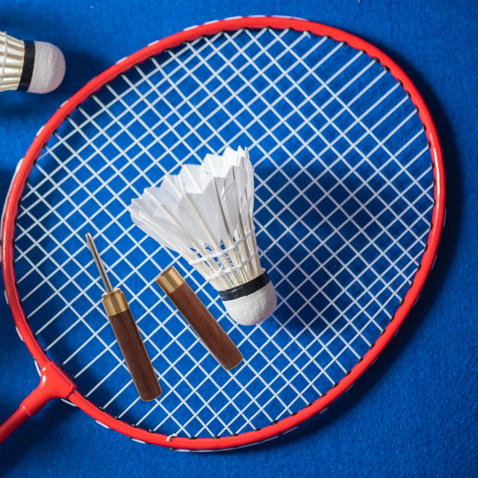 كرة الريشة Awl أداة مضرب خيوط آلة للتنس المعدات الرياضية دائم التوتير المثبت توريد مضرب التوتير