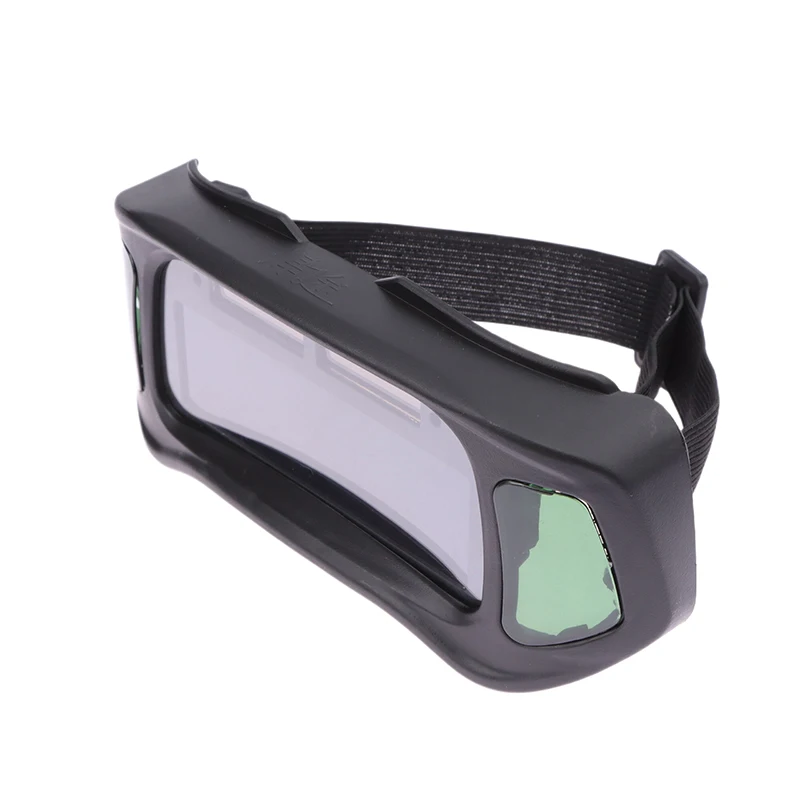 Gafas de soldadura de atenuación automática, gafas protectoras de gran vista, Color verdadero, oscurecimiento automático, soldadura de arco, corte de molienda, 1PC