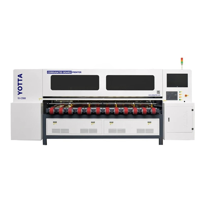 Carton printing airplane box carton high-speed scanning inkjet printing 4-color/monochrome honeycomb paperboard printing machine