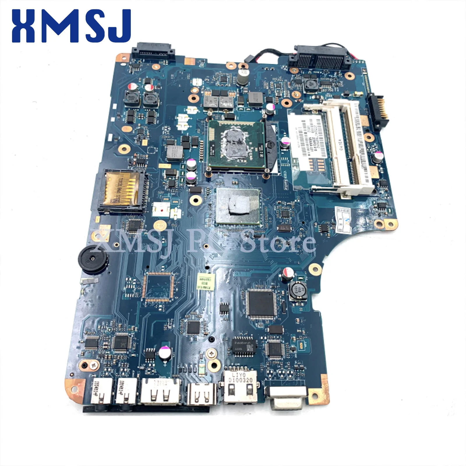 Placa base XMSJ para ordenador portátil Toshiba Satellite L500, L550, K000092540, NSWAA LA-5321P, placa base, Cpu gratis completamente probada