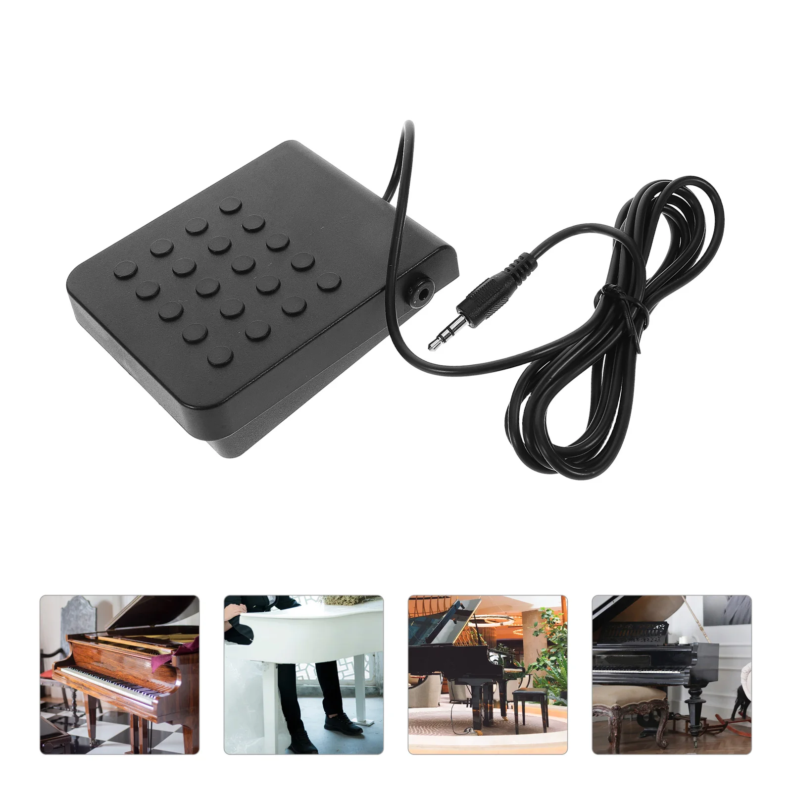 

Sustain Pedal Damper for Piano Electric Keyboard Supplies Instrument Part Metal