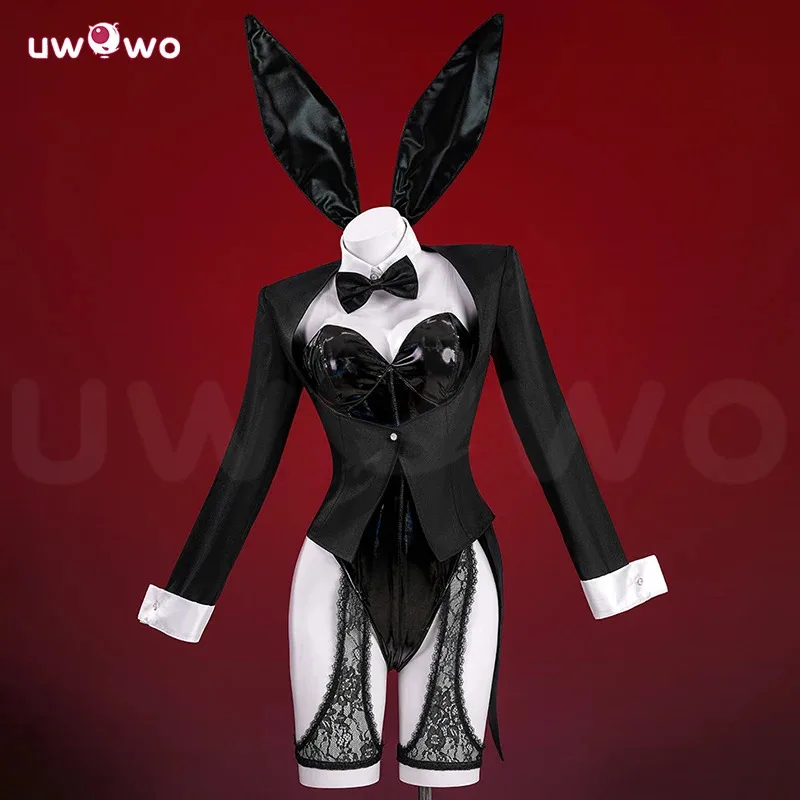 

qq28LQUWOWO Collab Series: Аниме Marin Kitagawaa Black Bunny Suit Косплей Костюм на Хэллоуин