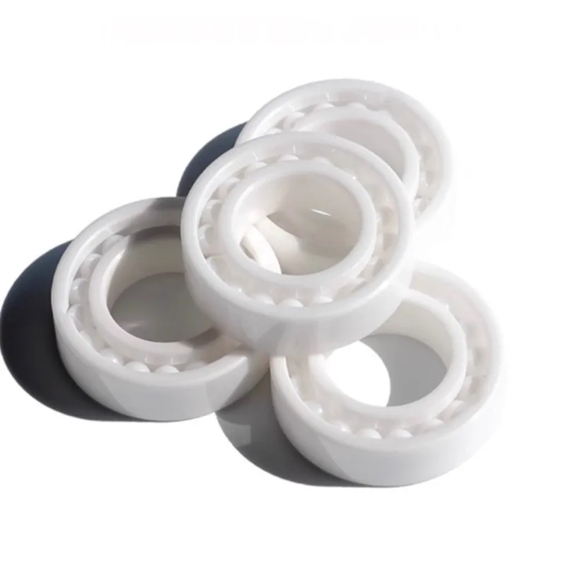 1Pcs High-Quality R2 R4 R6 R8 R12 R16 CE 2RS 3.175x9.525x3.969mm Zirconia Ceramic Bearings