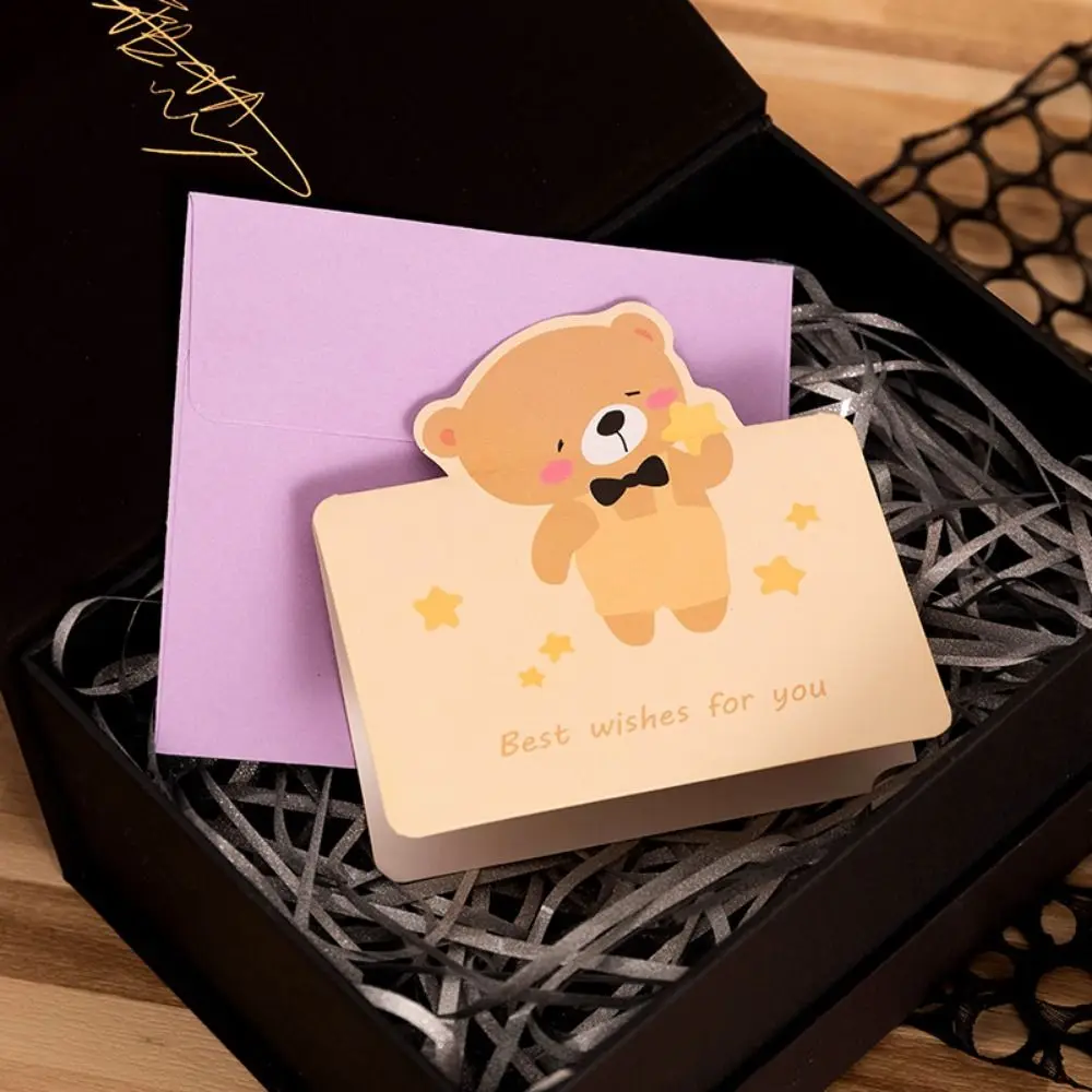 กระดาษออฟเซ็ต10ชิ้น/แพ็คซองจดหมายหนาสีสันสดใสสีลูกกวาดซองจดหมายกระดาษซองจดหมายขนาด11*10.3ซม. จัดงานแต่งงานขนาดเล็ก