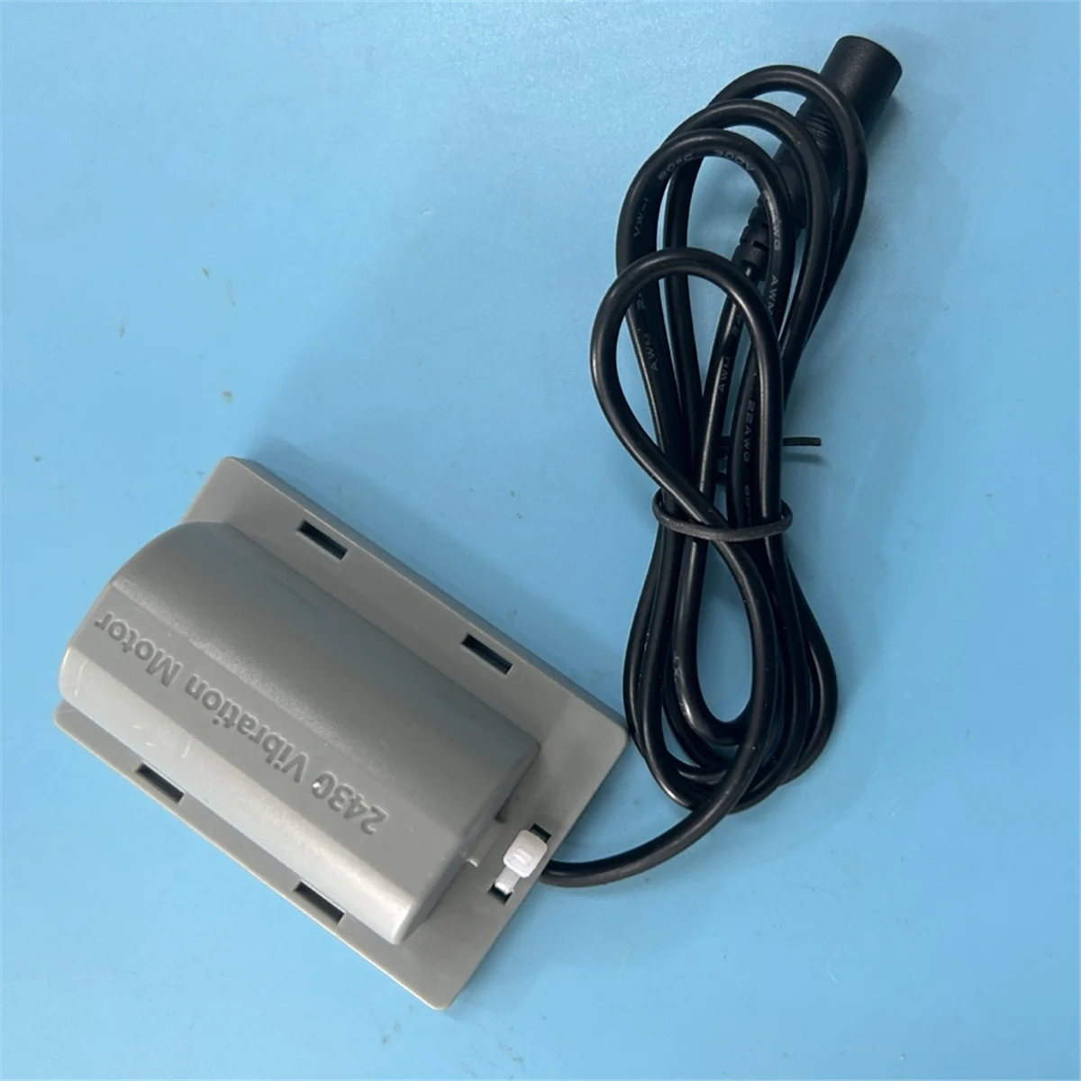 DC 12V silla almohada Motor vibratorio impermeable Mini Motor vibratorio cinturón de masaje Base plana atractor Motor de alimentación de rana