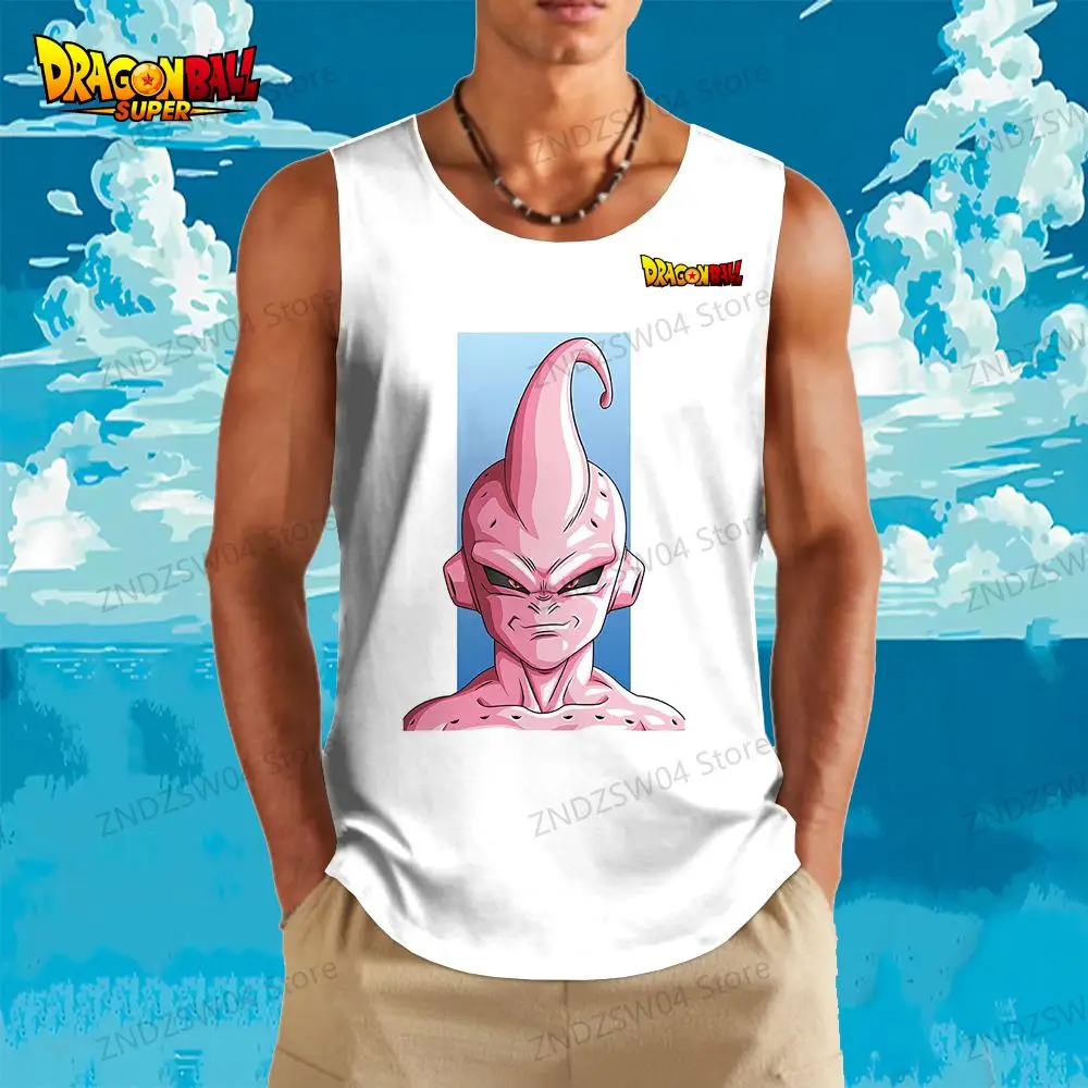 Gym Dragon Ball Z Goku Men\'s Children\'s Tank Top Vegeta 2026 Vest Parent-child Wear Oversized Muscle Fit Cheap Clothes Fashion