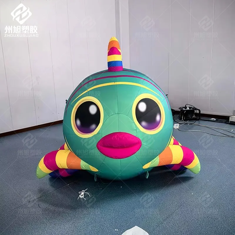 

Надувные модели морских животных и рыб, выполненные на заказ, декоративные элементы в виде животных для рекламных кампаний