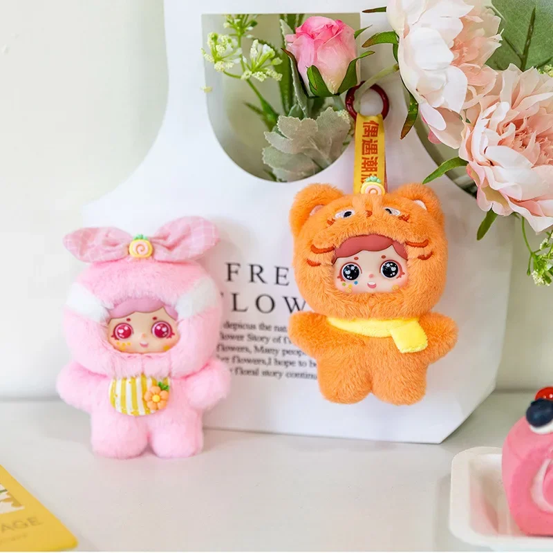 

10cm Cute Vinyl Plush Toys Popular Stuffed Plush Toys Cartoon Animals Kids Creative Gifts Vinly Plush Pendant