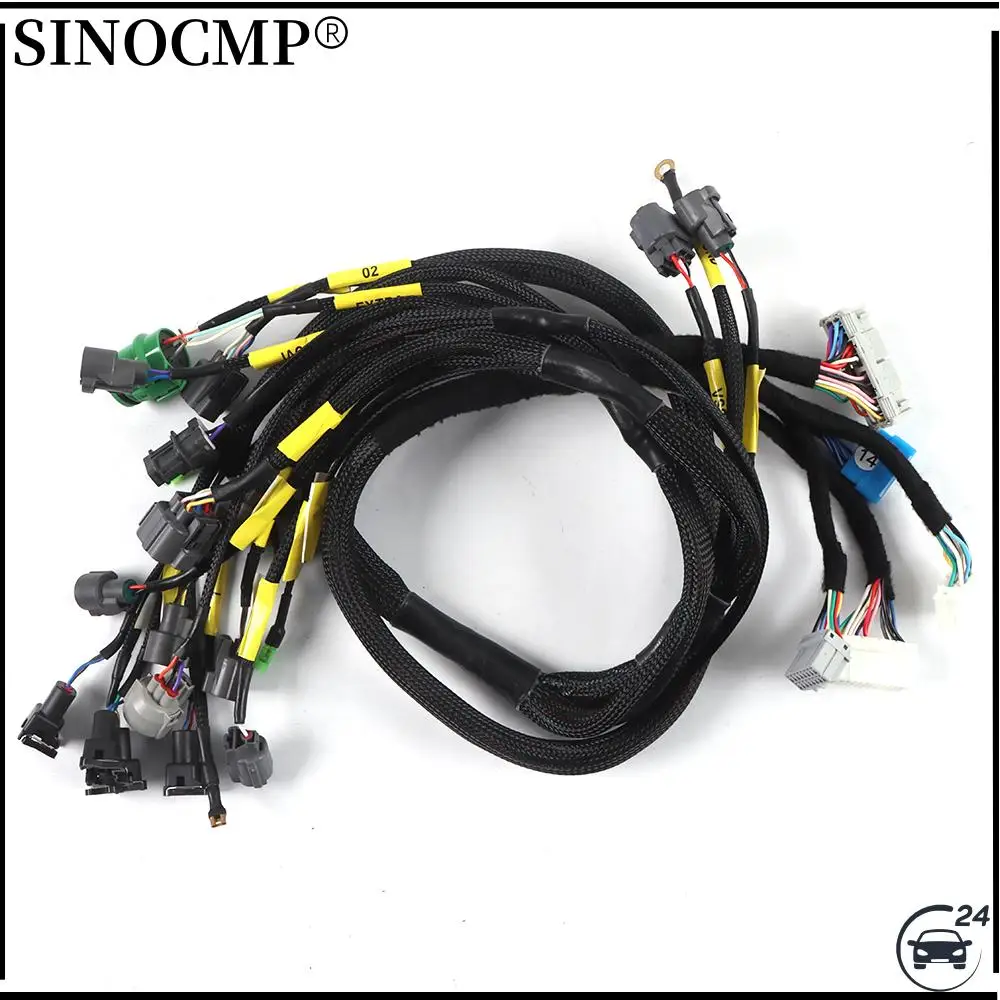 

Budget D/B-series Tucked Engine Harness CNCH-OBD1-1 OBD1 For 92-95 Honda Civic Integra B16 B18 D16 PQY-FIC30