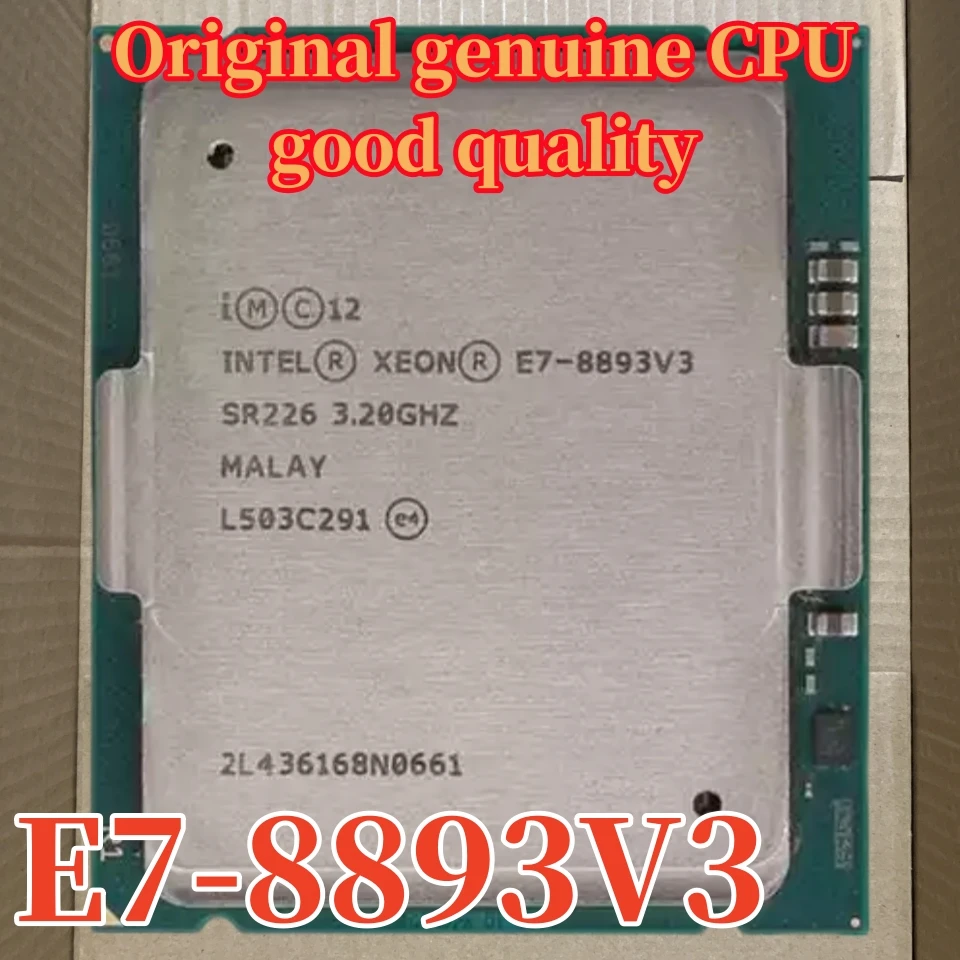 Intel Xeon E7-8893 v3 SR226 3.2GHz 4-Core FCLGA2011 140W 45MB CPU