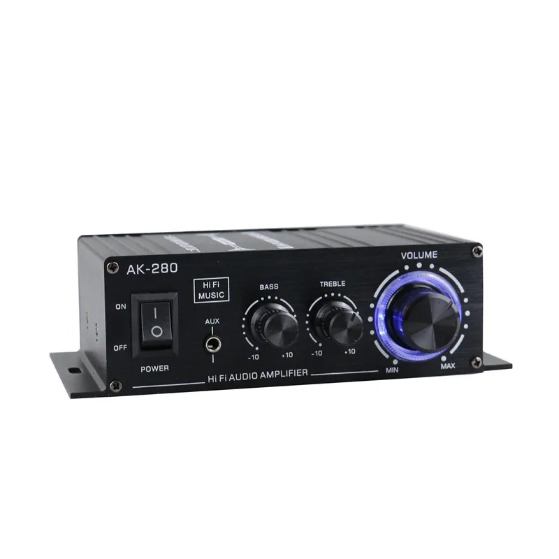 AK-280 Power Amplifier 12V Hot-selling Mini Power Amplifier