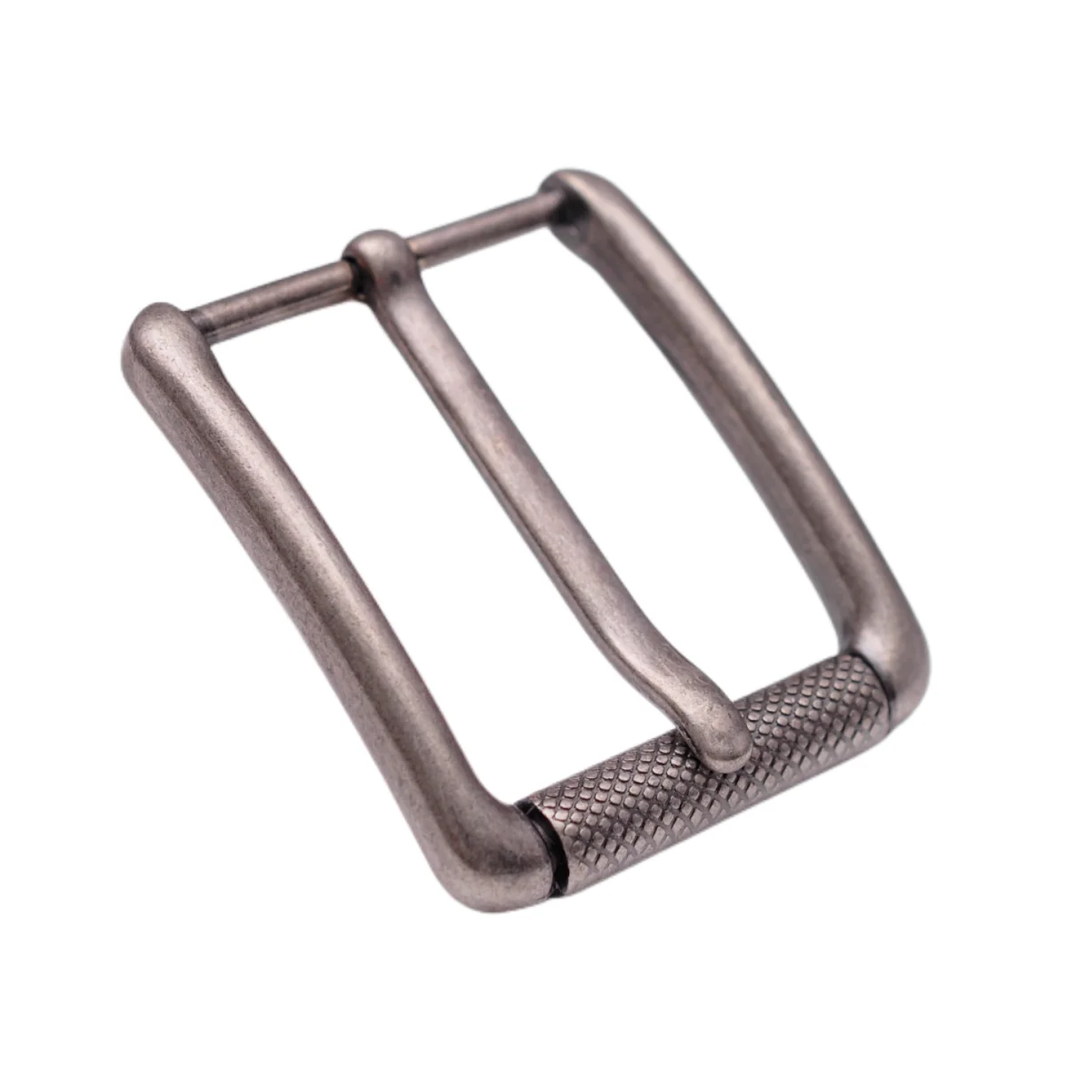 

Heavy Duty Antique Silver End Bar Roller Single Pin Buckles for Men Waistbac Belt Buckle Leather Craft Accessories Fit 38 mm