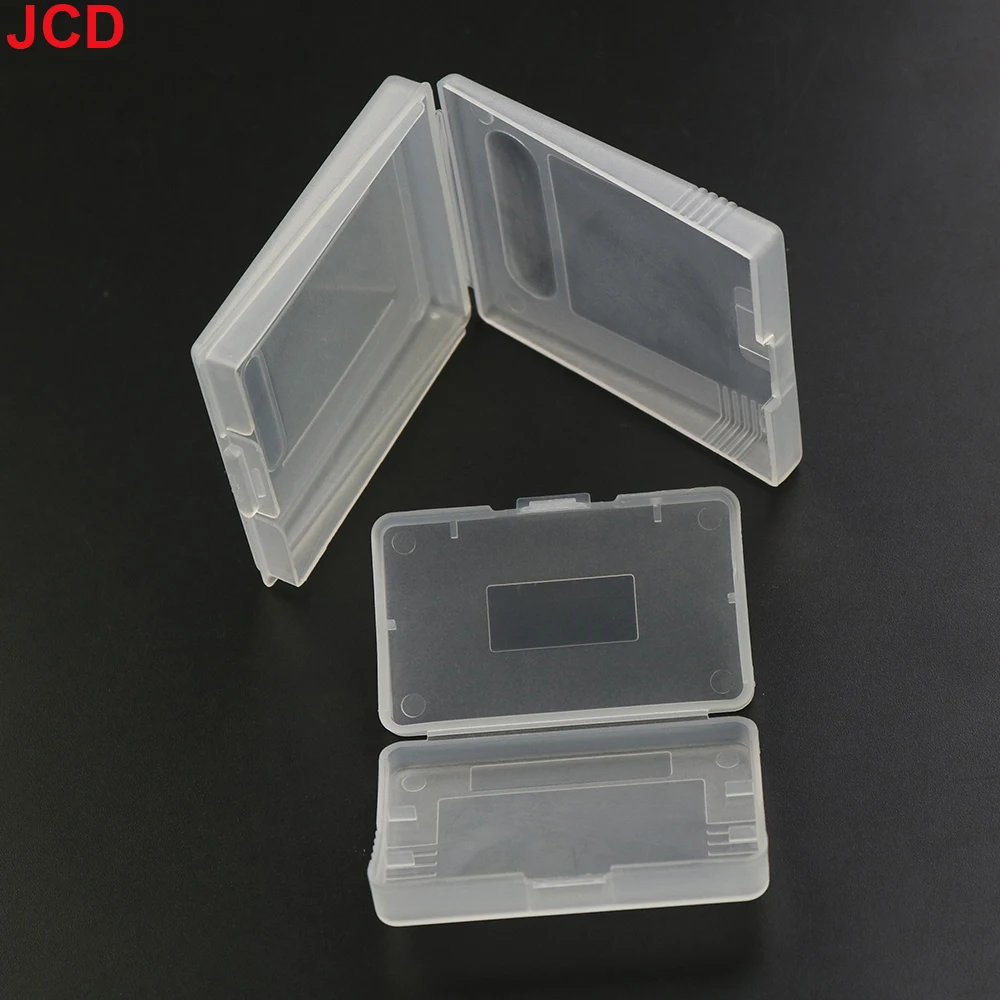 JCD 1pcs Clear Plastic Game Cartridge Case Game Cards Storage Box For  Game Boy  GBA Protector Holder Dust Cover - Image 4
