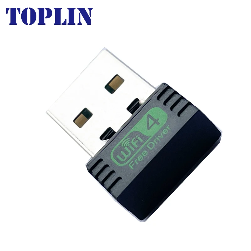 2.4GHz bezprzewodowy karta sieciowa WIFI 4 USB Adapter Free Drive USB Ethernet Adapter wifi odbiornik karta Lan do laptopa stacjonarnego