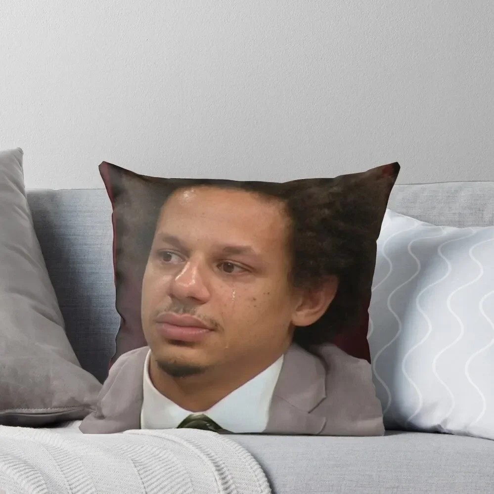 Eric Andre Single Tear Throw Pillow Pillows Aesthetic christmas ornaments 2024 bed pillows Pillow