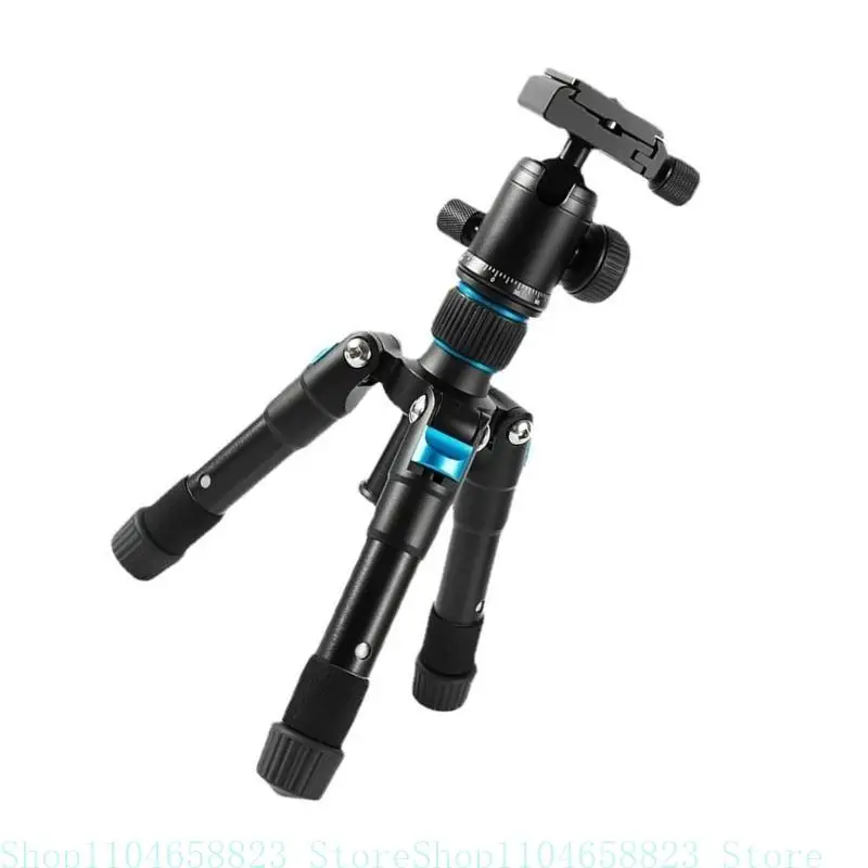 

Compactly Aluminum Table top Tripod With 360°Ball Head Supports Up To 11Pounds For Digital SLR Cameras Video Recorders
