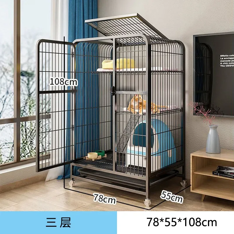 

108 #three-story [78 * 55 * 108] yellow/black/white, cat villa four-story cat nest house climbing frame