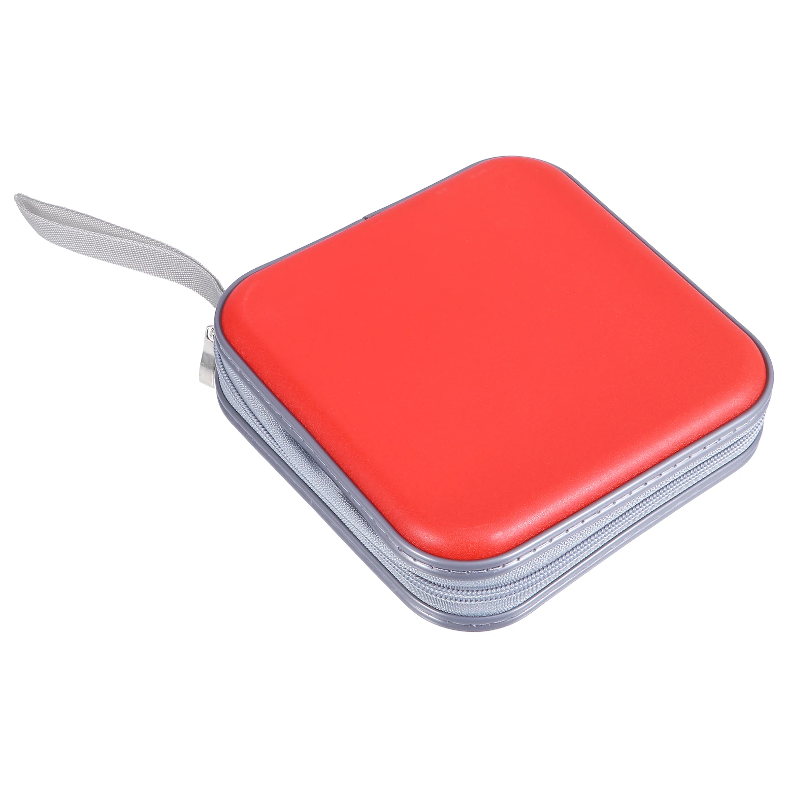 40 Capacity Plastic CD Bag Large CD Storage Case Portable DVD Holder Dust Proof Scratch Resistant Wallet